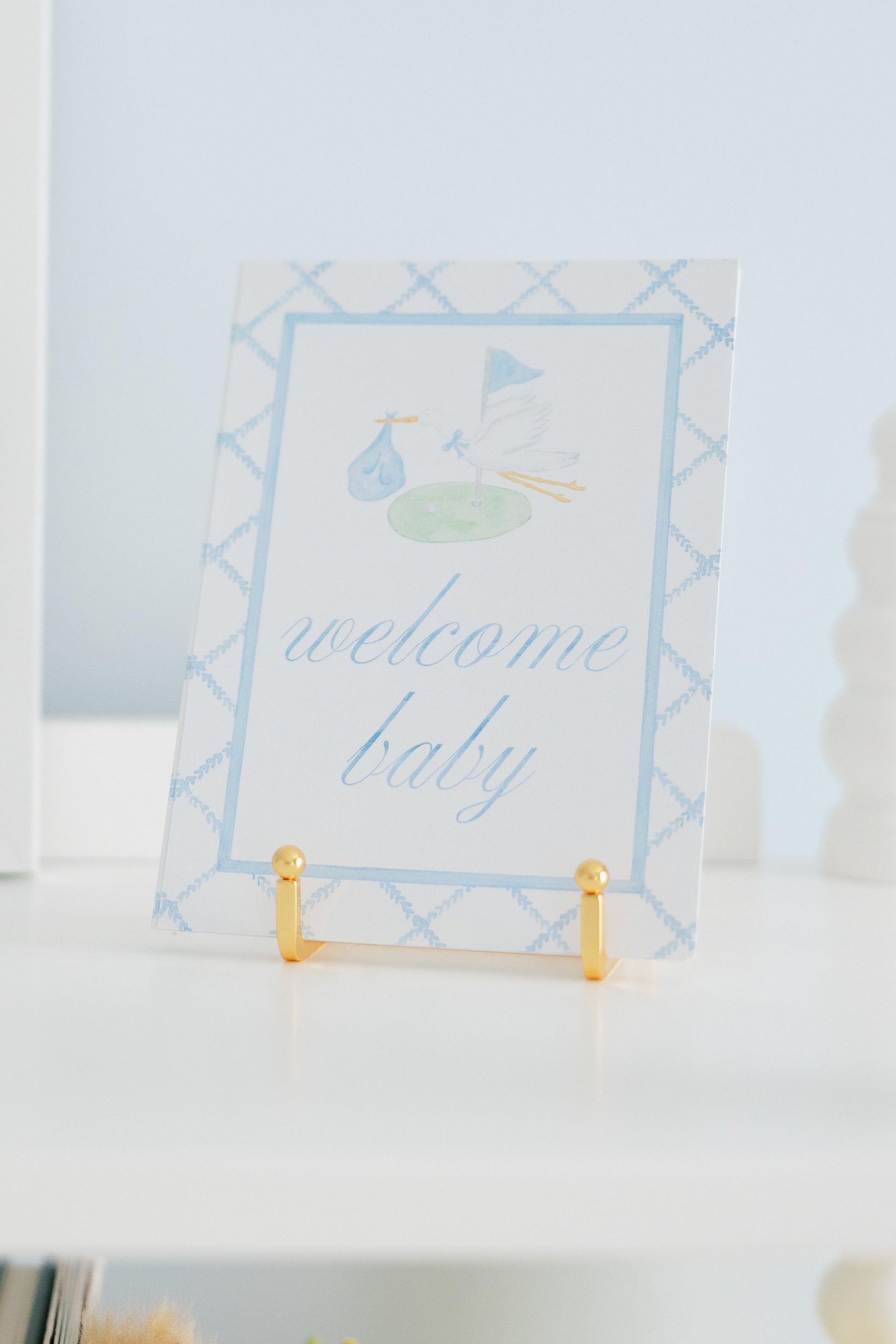 Golf monthly milestone cards for baby photos