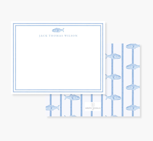 Blue Fish Stationery