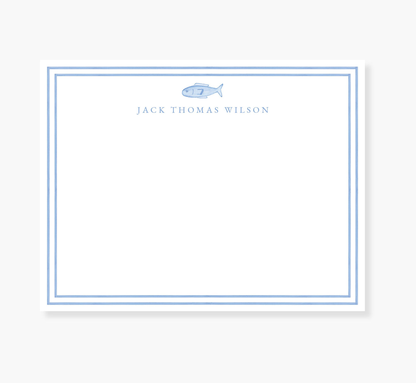 Blue Fish Stationery